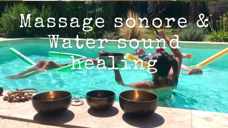 Massage sonore & Water sound healing